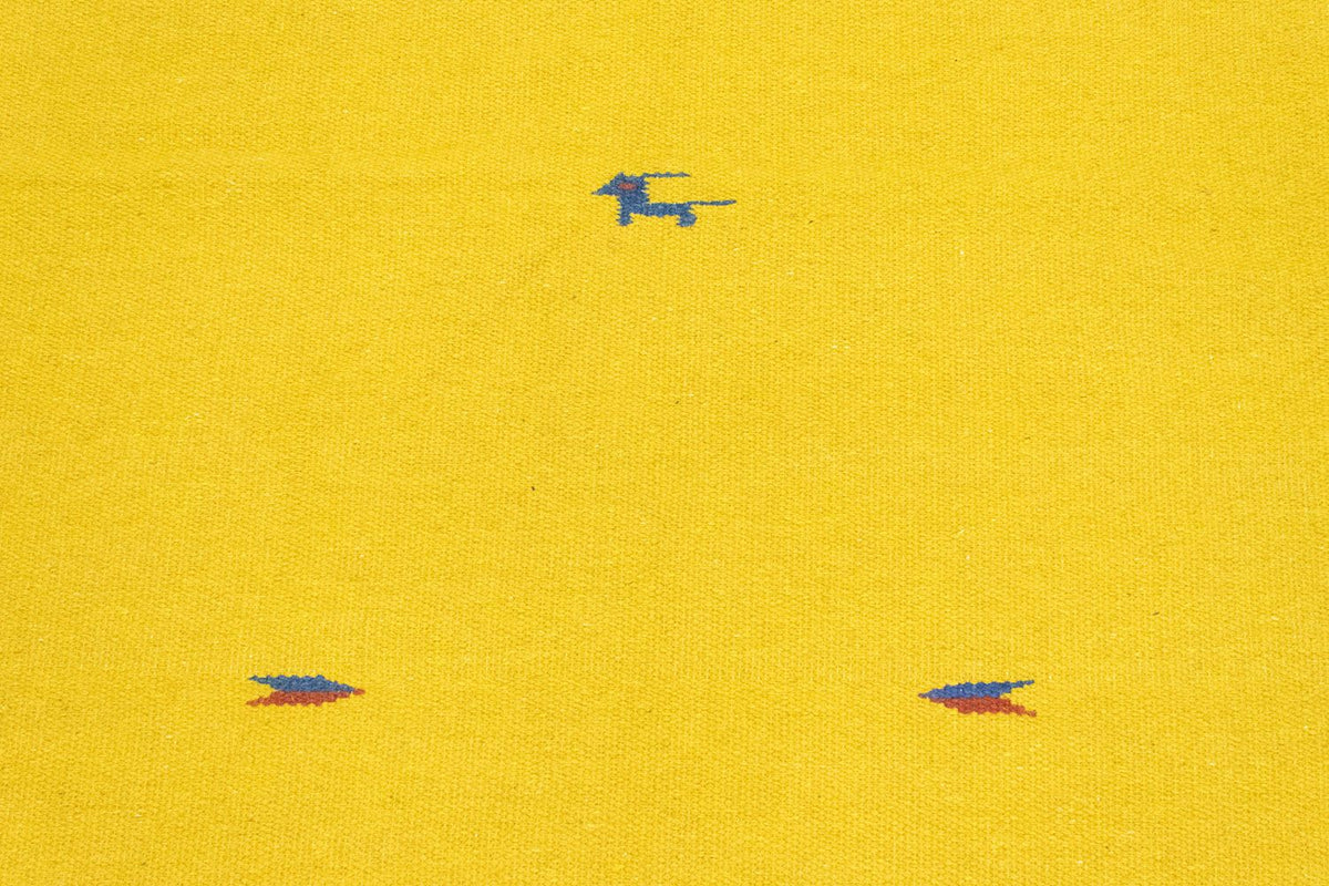 Kelim-tæppe - Trendy - 180 x 120 cm - gul