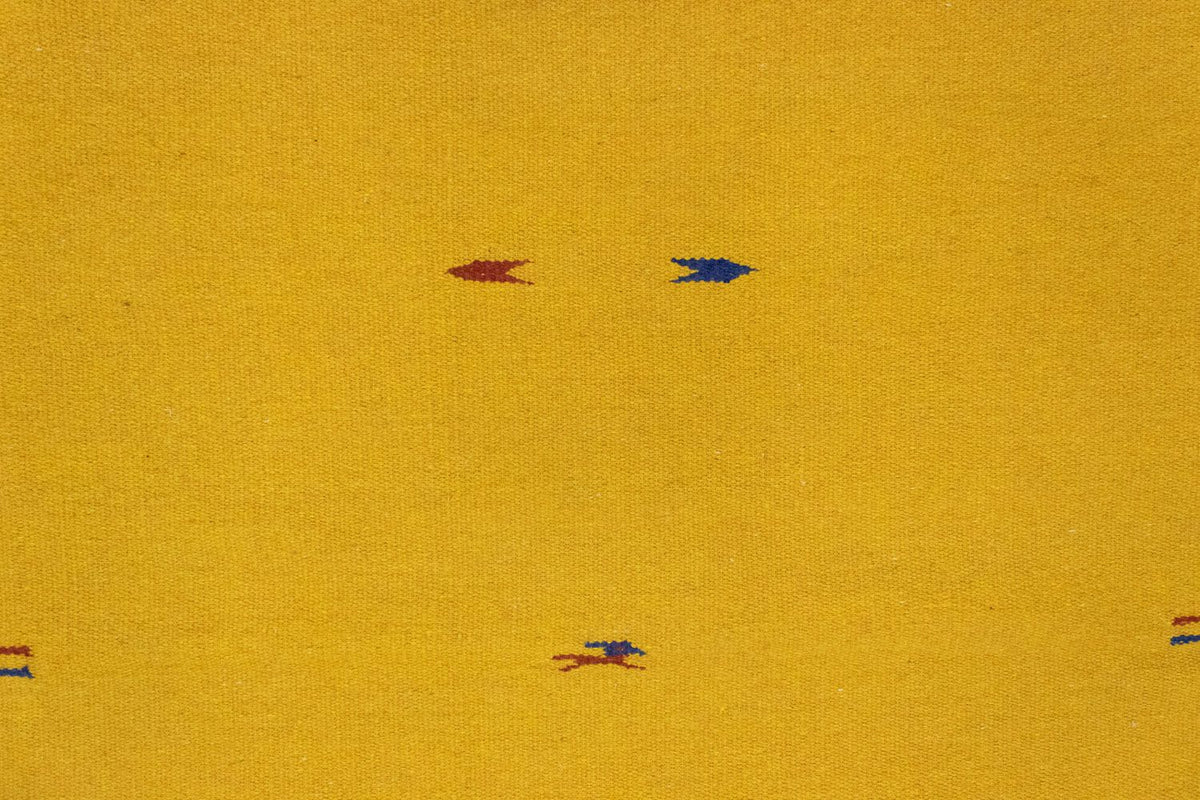 Kelim-tæppe - Trendy - 180 x 120 cm - gul