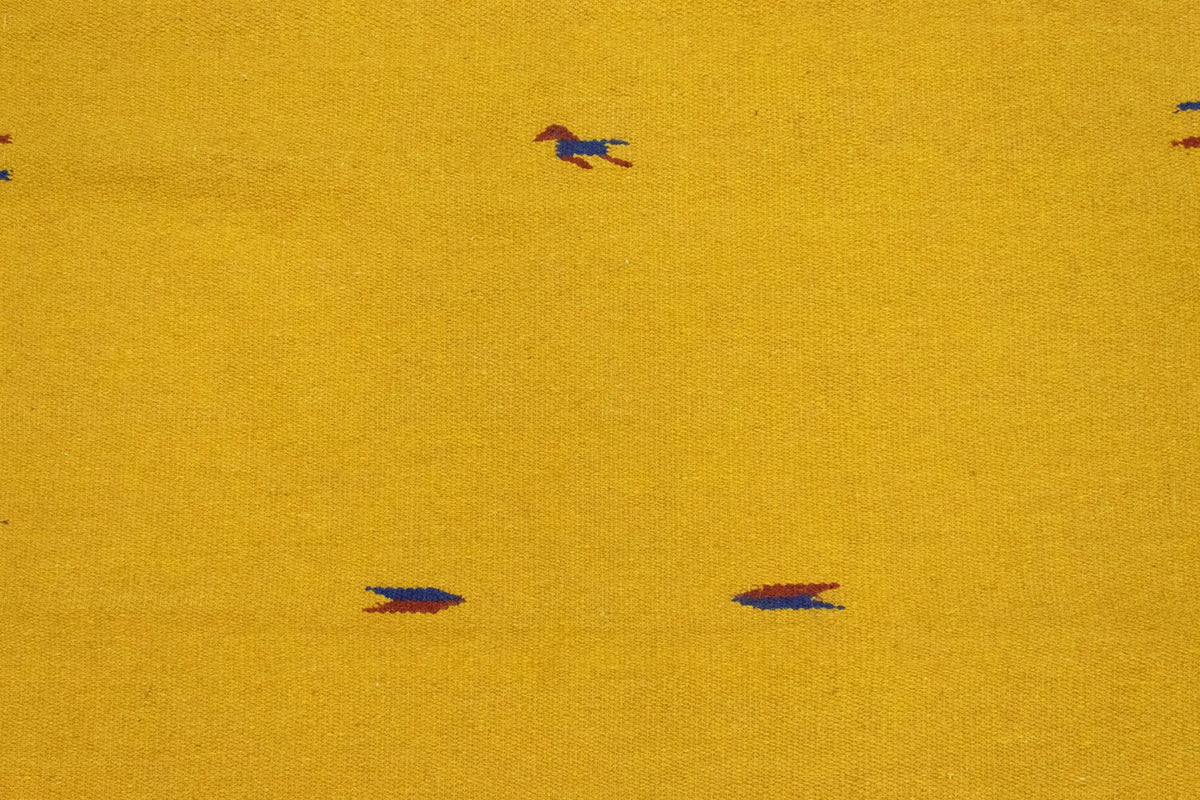 Kelim-tæppe - Trendy - 180 x 120 cm - gul