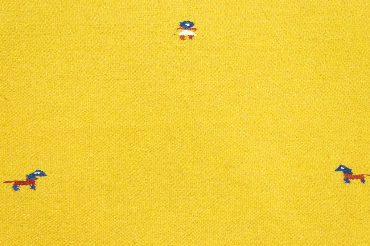 Kelim-tæppe - Trendy - 180 x 120 cm - gul