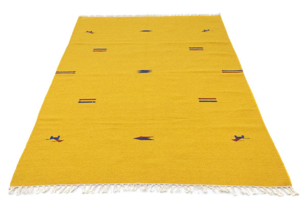 Kelim-tæppe - Trendy - 180 x 120 cm - gul