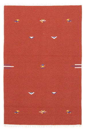 Kelim-tæppe - Trendy - 180 x 120 cm - rød