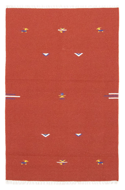 Moderne kilim Tæppe 120x180cm - Uldtæppe