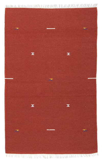 Moderne kilim Tæppe 120x180cm - Uldtæppe