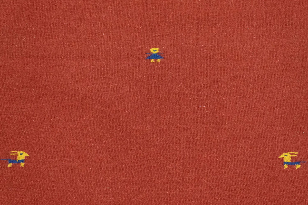 Kelim-tæppe - Trendy - 180 x 120 cm - rød