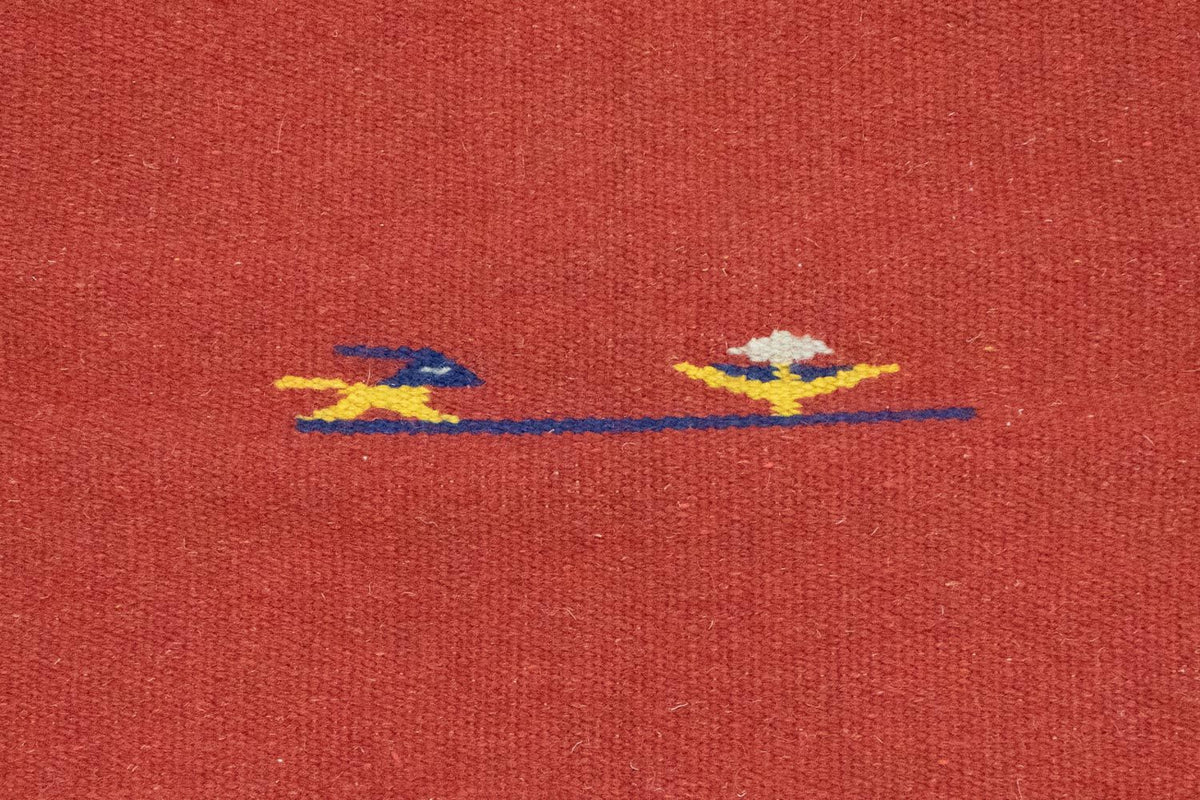 Kelim-tæppe - Trendy - 180 x 120 cm - rød