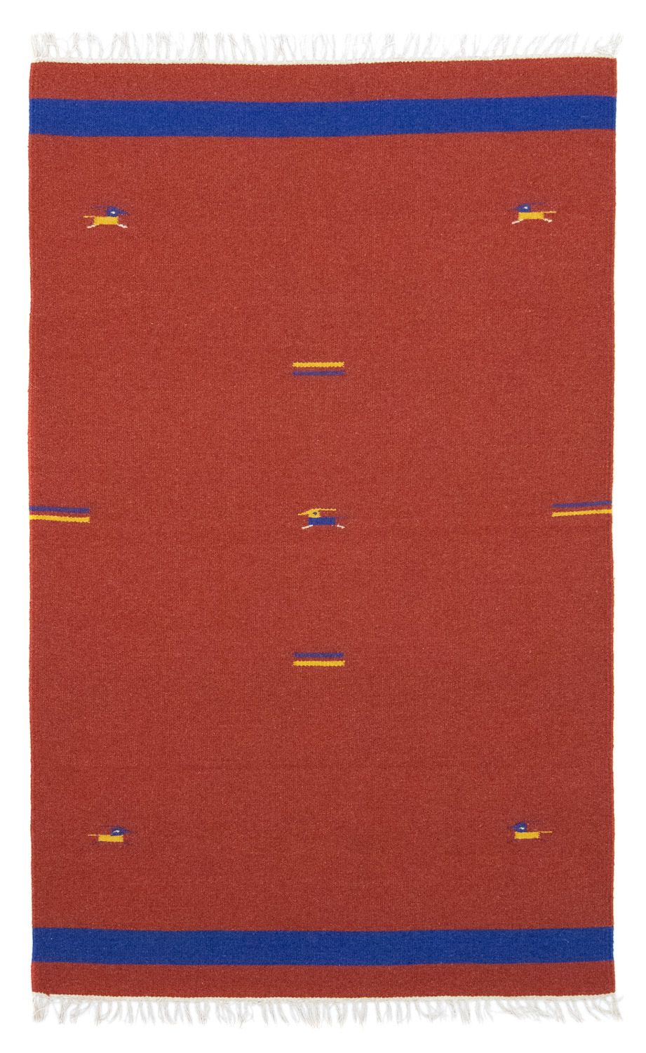 Kelim-tæppe - Trendy - 180 x 120 cm - rød