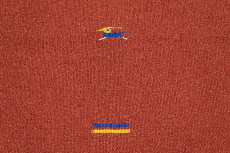 Kelim-tæppe - Trendy - 180 x 120 cm - rød
