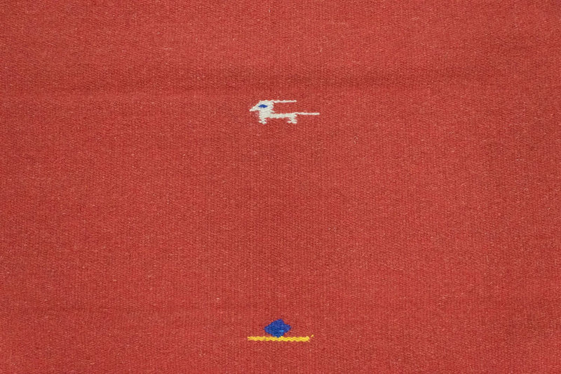 Kelim-tæppe - Trendy - 180 x 120 cm - rød