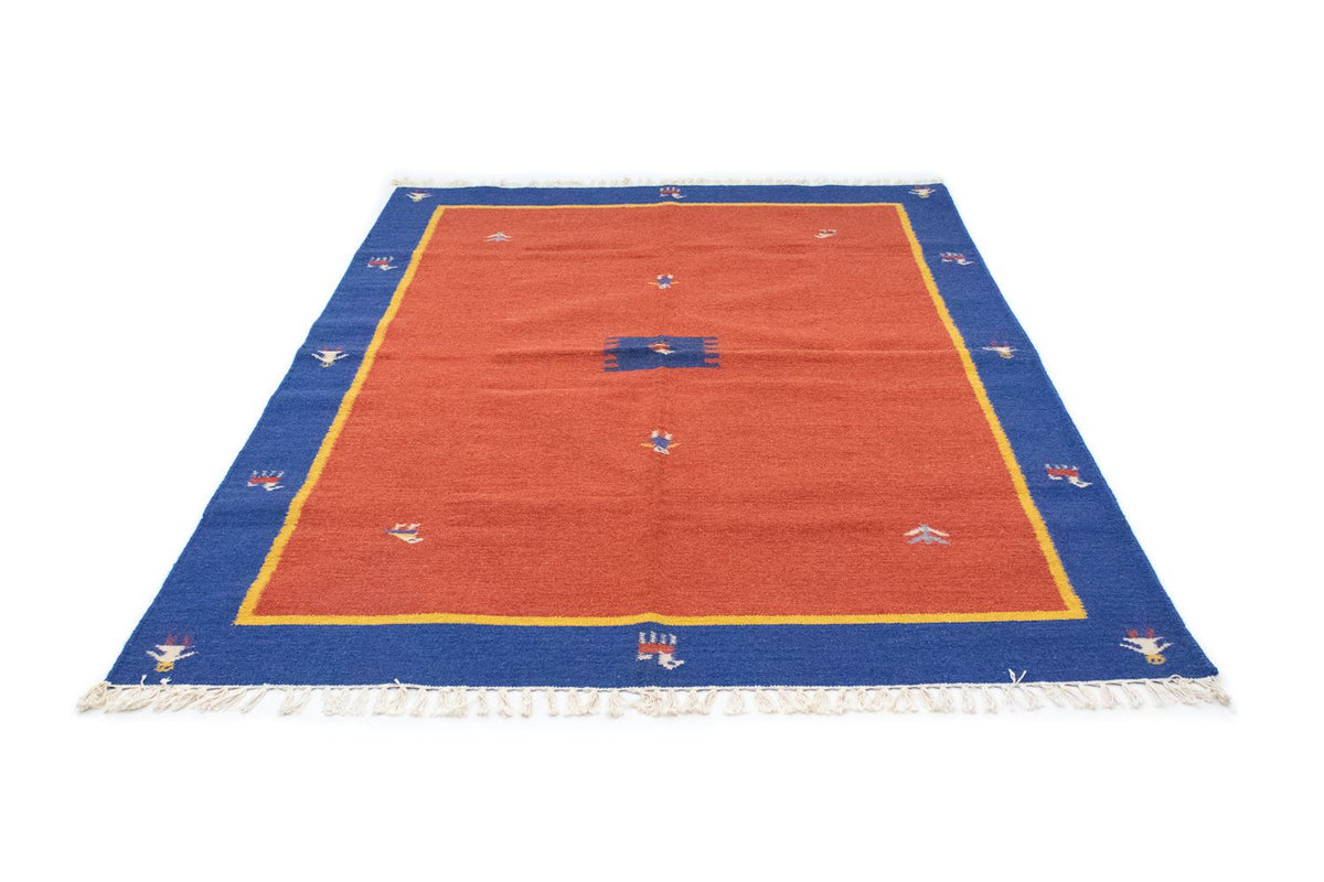 Kelim-tæppe - Trendy - 200 x 140 cm - orange