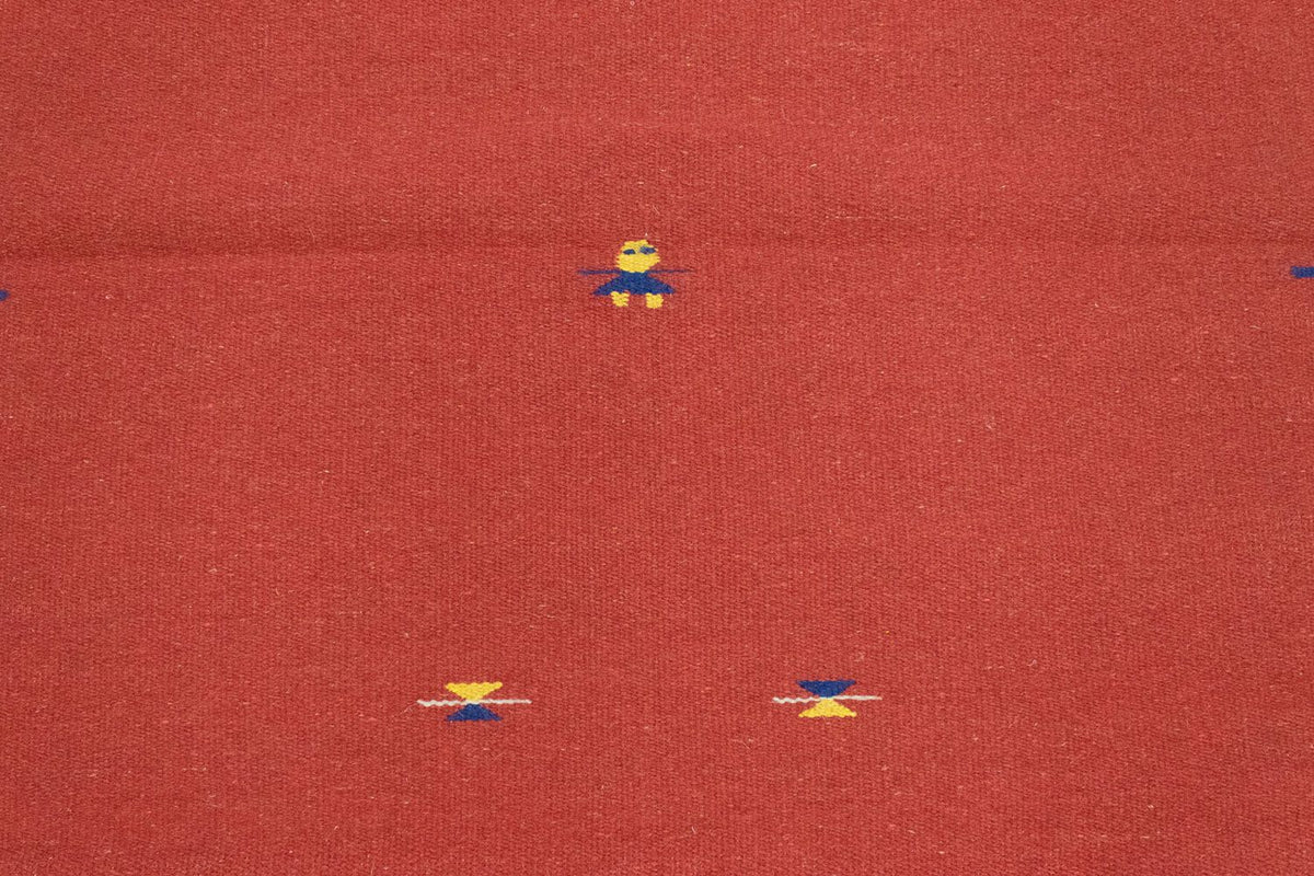 Kelim-tæppe - Trendy - 180 x 120 cm - rød