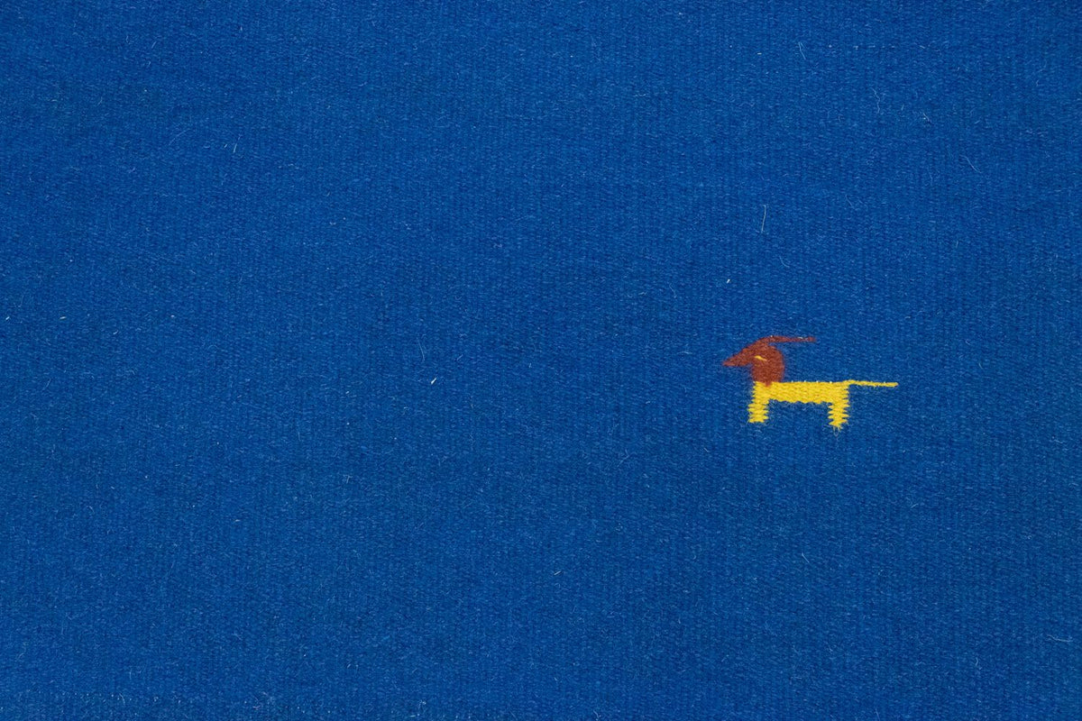 Kelim-tæppe - Trendy - 180 x 120 cm - blå