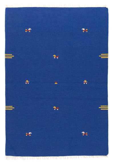 Moderne kilim Tæppe 120x180cm - Uldtæppe