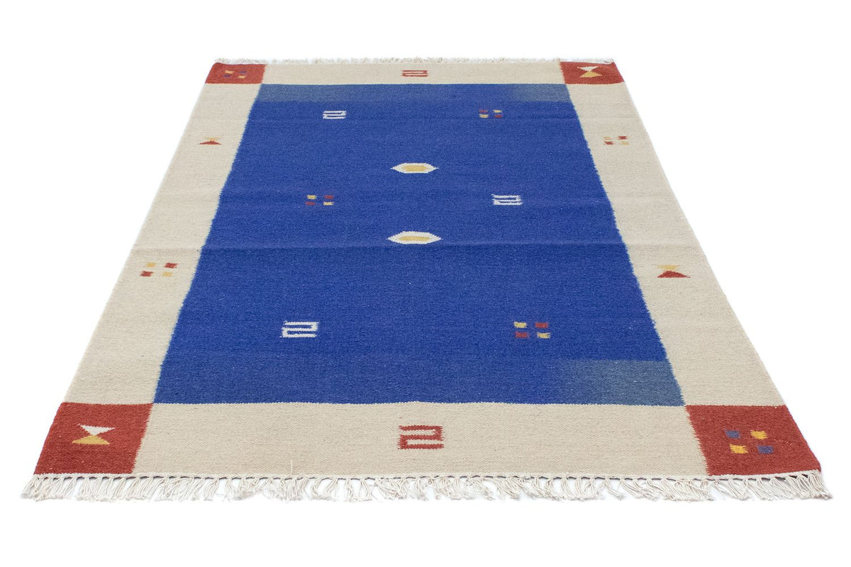 Kelim-tæppe - Trendy - 180 x 120 cm - blå