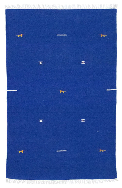 Moderne kilim Tæppe 120x180cm - Uldtæppe