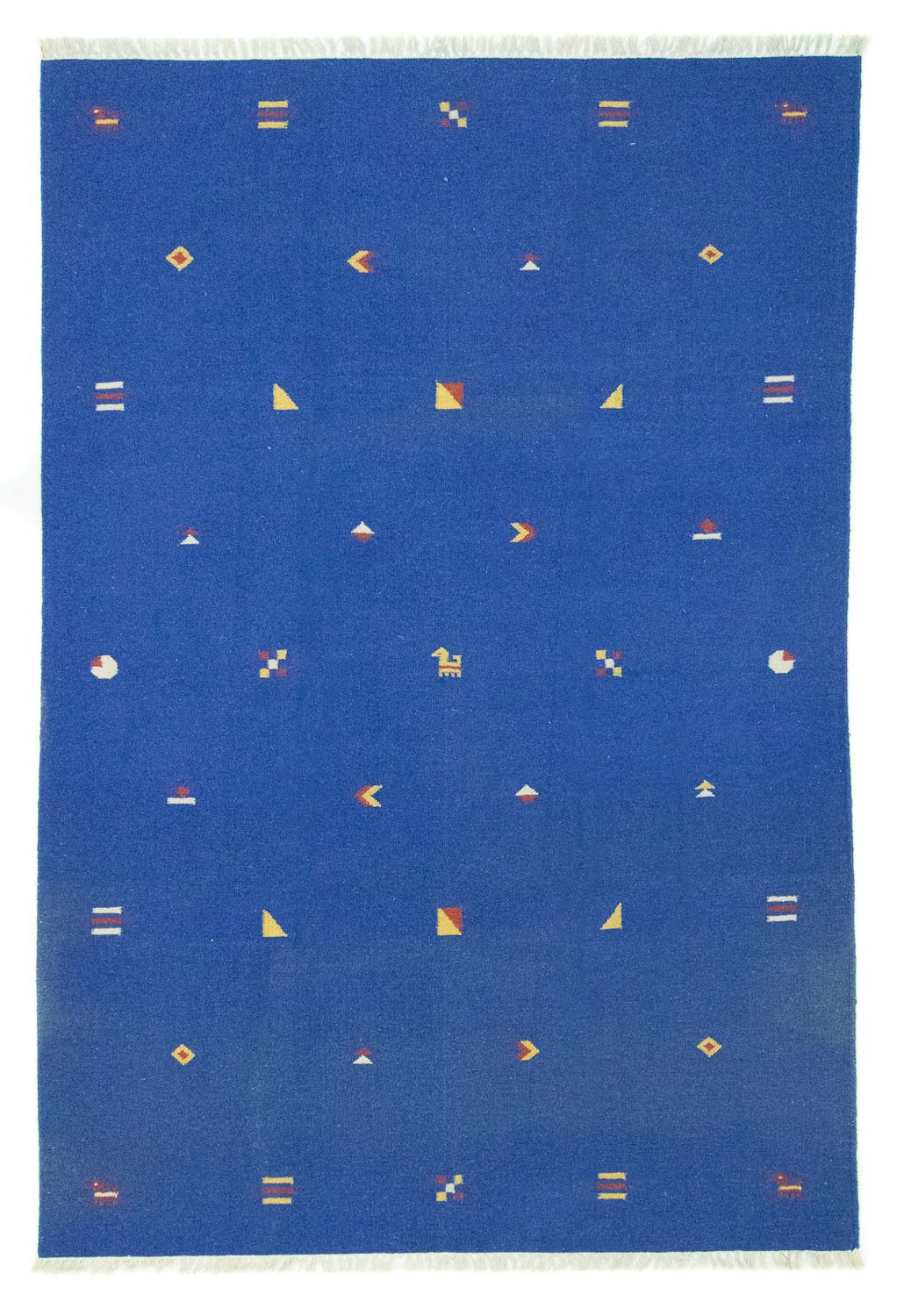 Kelim-tæppe - Trendy - 300 x 200 cm - blå
