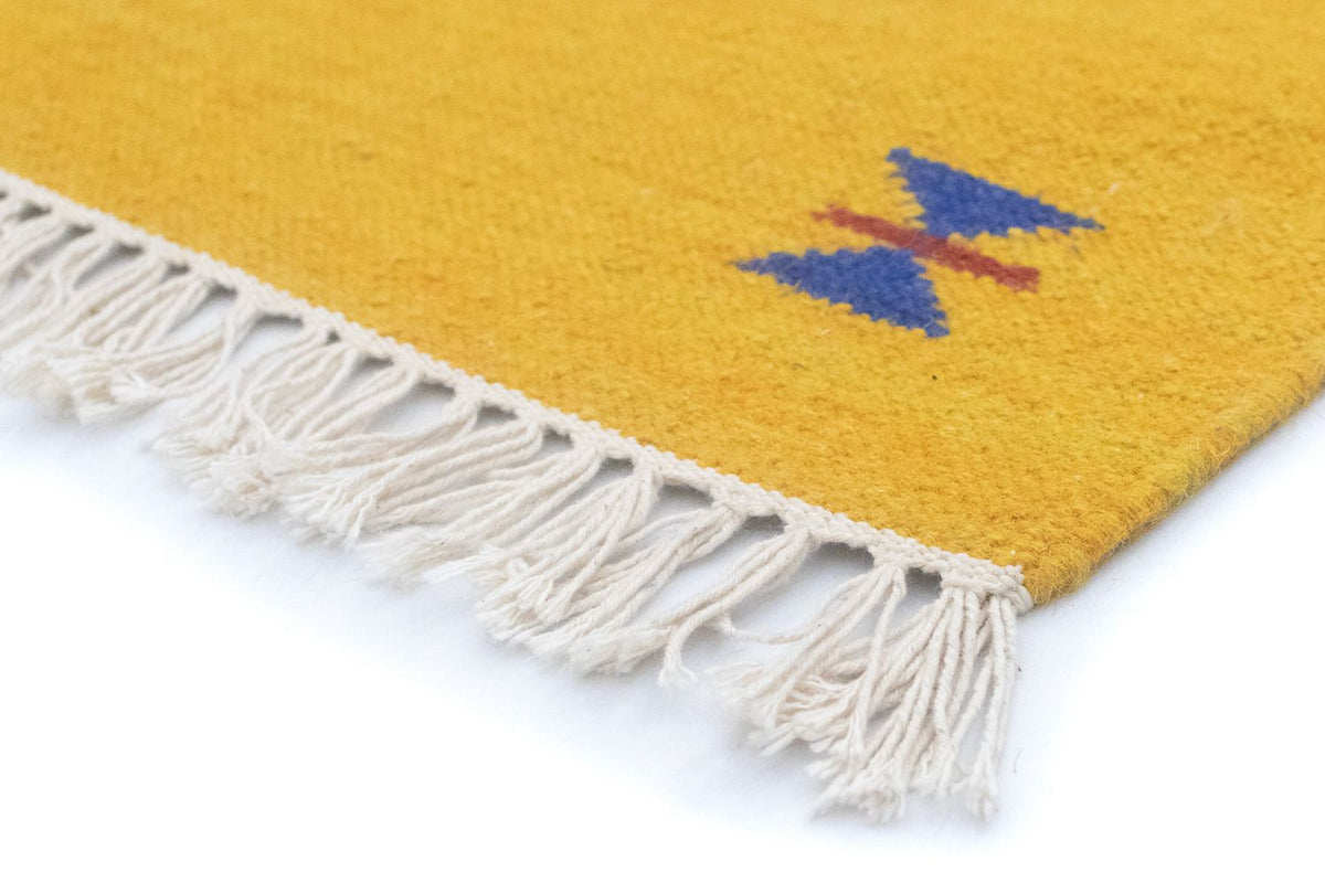 Kelim-tæppe - Trendy - 200 x 140 cm - blå