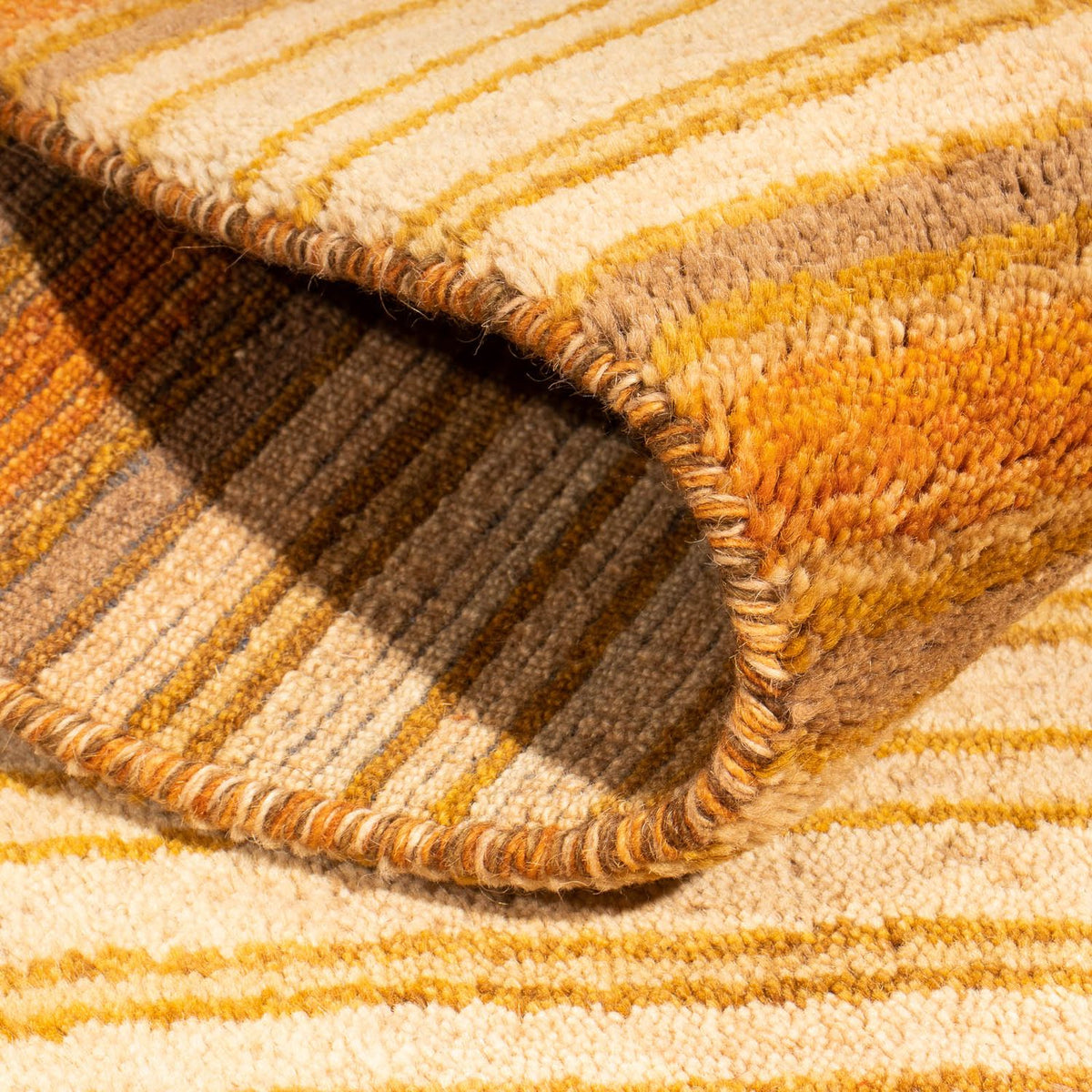 Gabbeh Tæppe - Loribaft Softy - 138 x 72 cm - flerfarvet