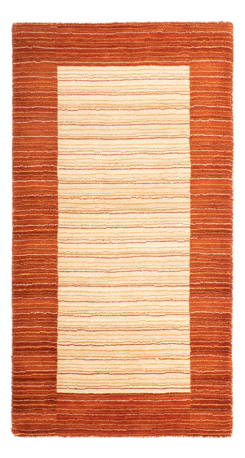 Gabbeh Tæppe - Loribaft Softy - 132 x 72 cm - beige