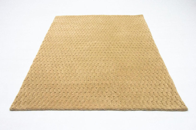 Uldtæppe - 177 x 125 cm - beige