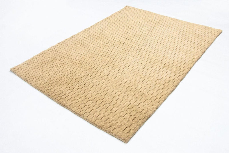 Uldtæppe - 177 x 125 cm - beige