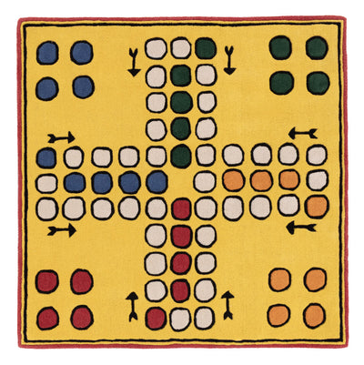 Ludo Spilletæppe