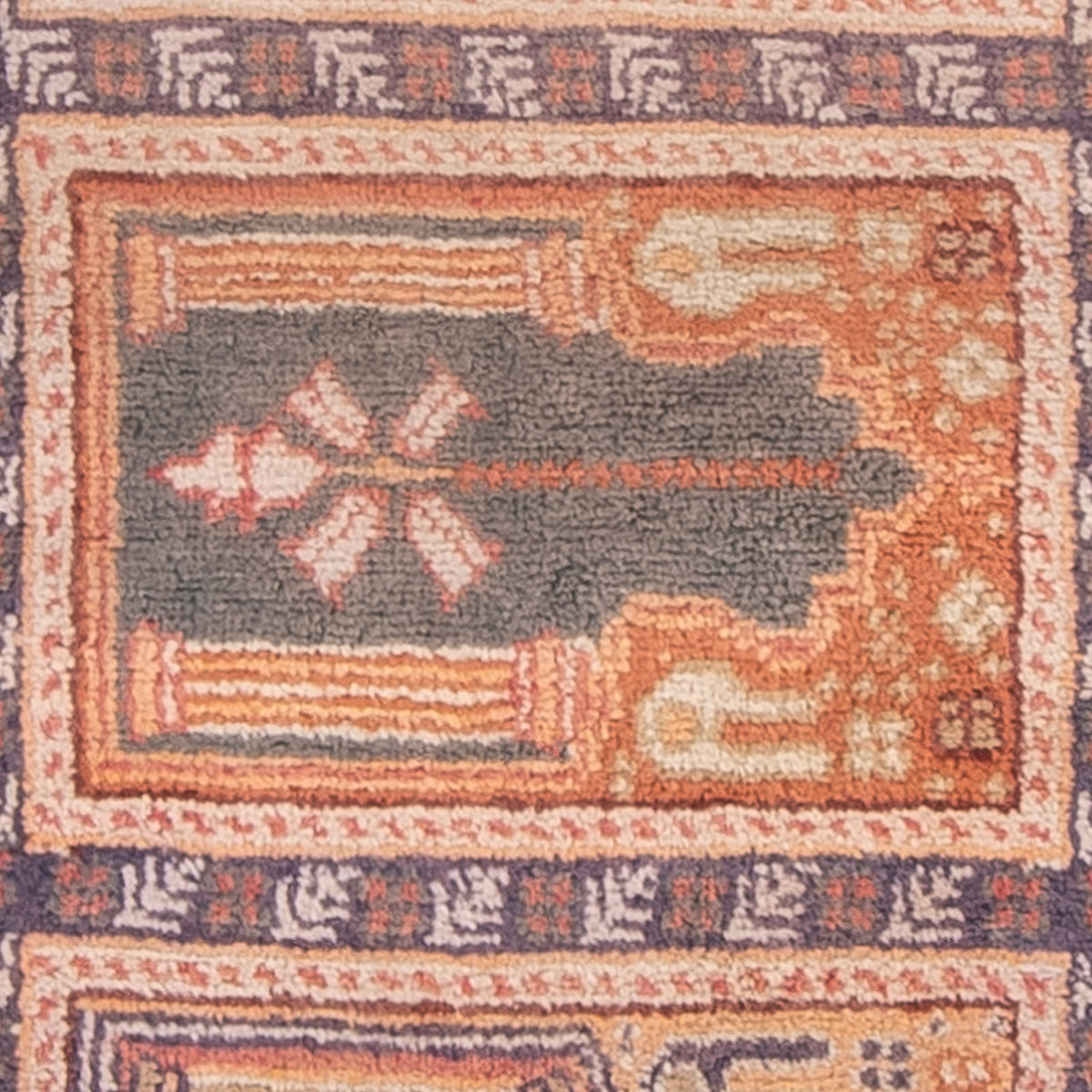 Silketæppe - Kayseri - 97 x 61 cm - flerfarvet
