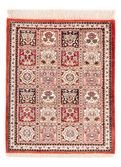 Qom silke Tæppe 58x71cm - Persisk tæppe