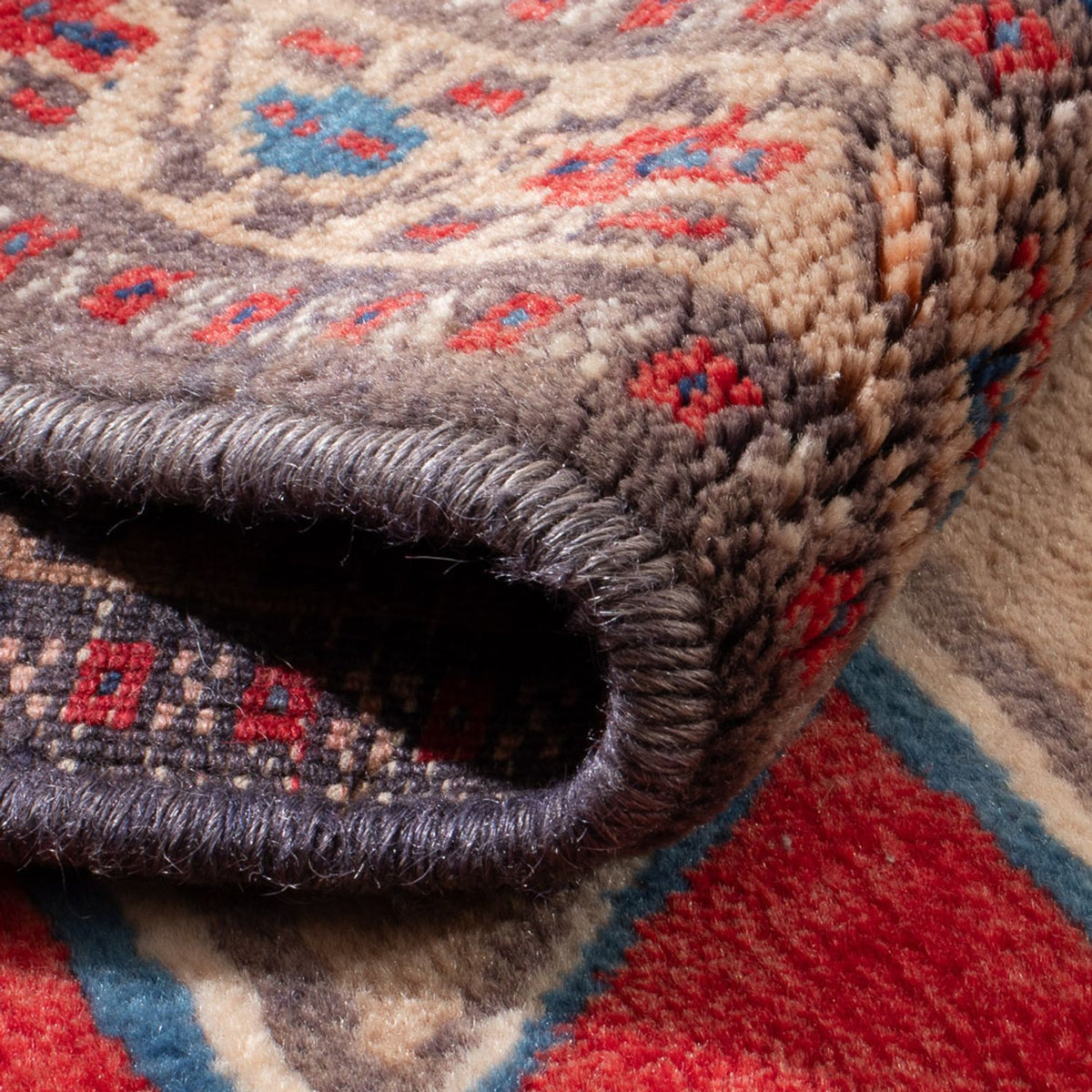 Orientalsk tæppe - 111 x 75 cm - beige