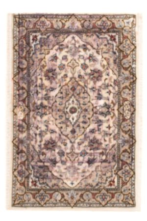 Orientalsk tæppe - 98 x 70 cm - sand