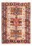 Løber Kelim-tæppe - orientalsk - 135 x 109 cm - flerfarvet