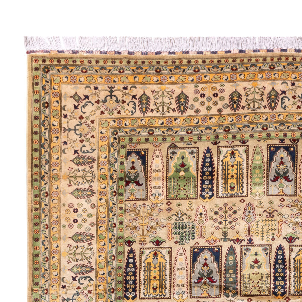 Afghansk tæppe - 400 x 300 cm - beige
