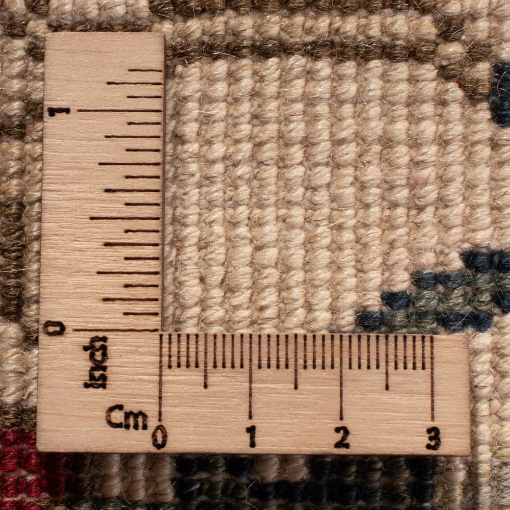 Afghansk tæppe - 400 x 300 cm - beige