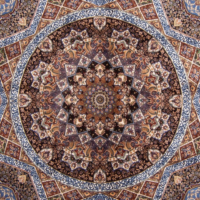 Persisk tæppe - Ghom - 230 x 150 cm - flerfarvet