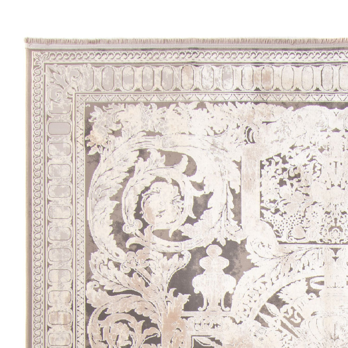 Designer tæppe - 300 x 200 cm - grå