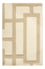 Uldtæppe - 90 x 60 cm - beige
