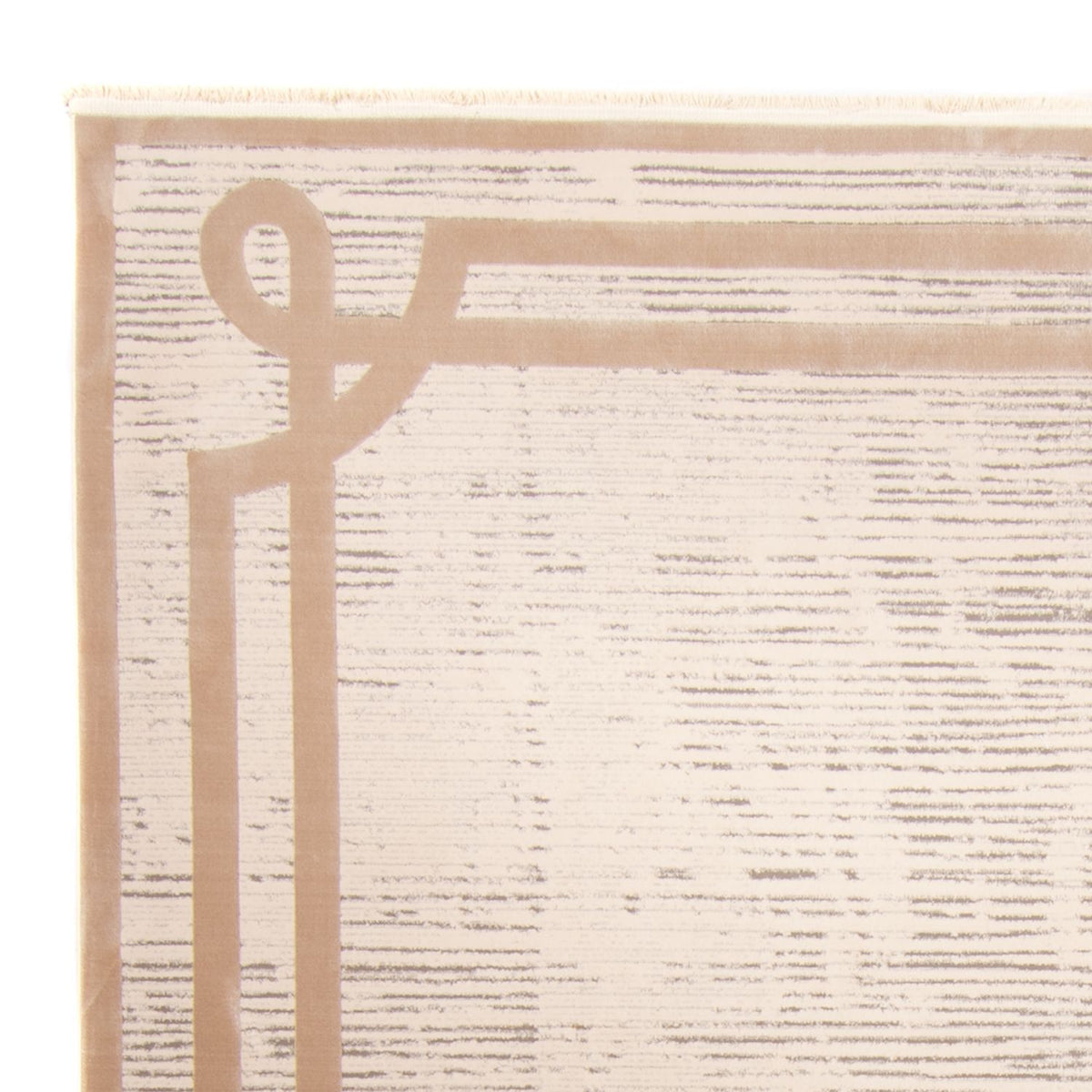 Designer tæppe - 300 x 200 cm - beige