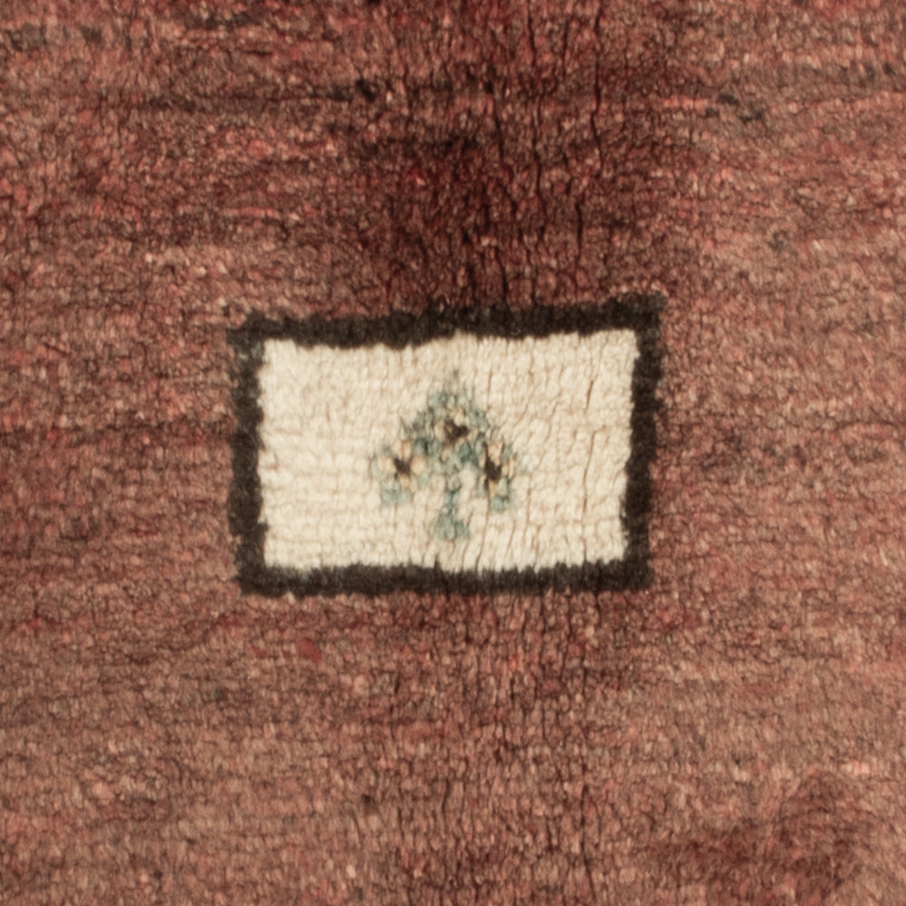 Gabbeh-tæppe - Persisk firkantet  - 100 x 93 cm - flerfarvet