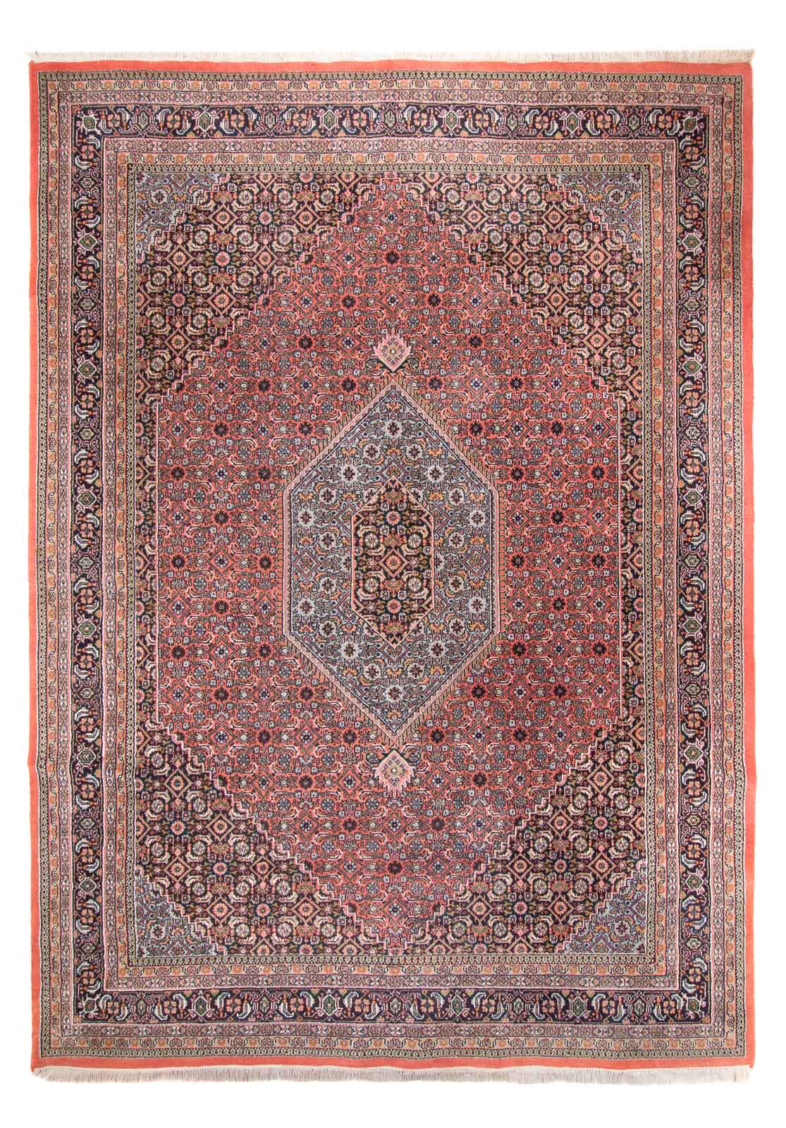 Orientalsk tæppe - Bijar - Indus - 346 x 248 cm - rød