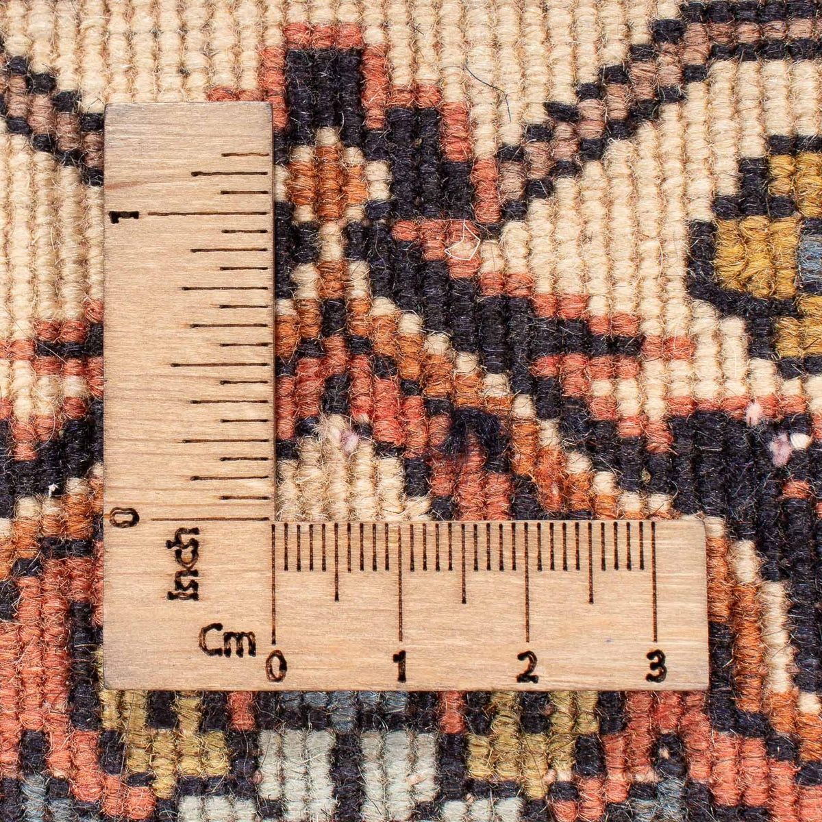 Persisk tæppe - Bijar - 295 x 195 cm - rød