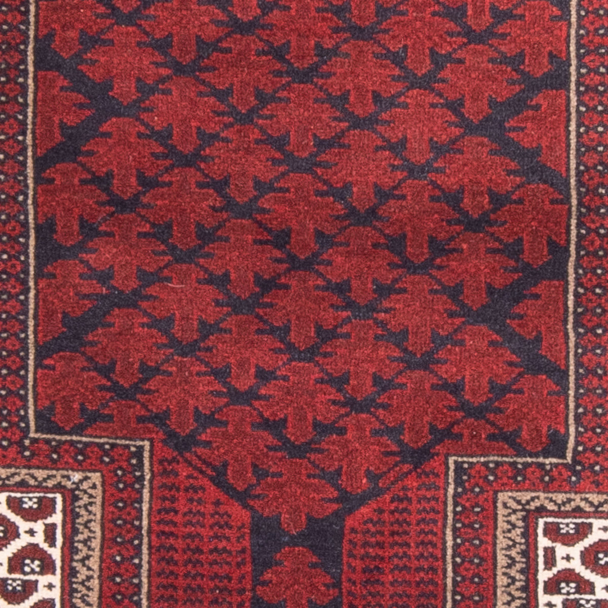 Baluch-tæppe - Bøn tæppe - 154 x 92 cm - rød