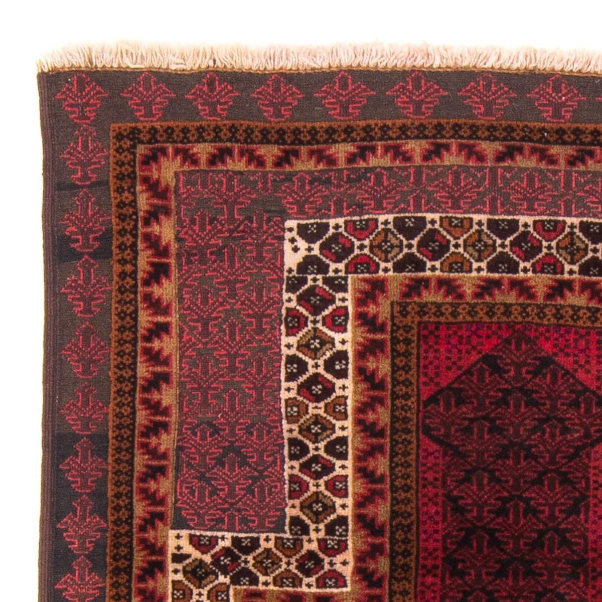 Baluch-tæppe - Bøn tæppe - 140 x 90 cm - mørkeblå