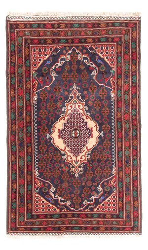 Baluch-tæppe - 205 x 123 cm - mørkeblå