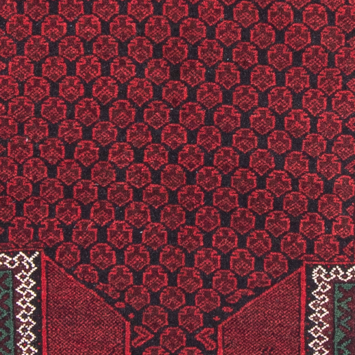 Baluch-tæppe - Bøn tæppe - 145 x 88 cm - rød
