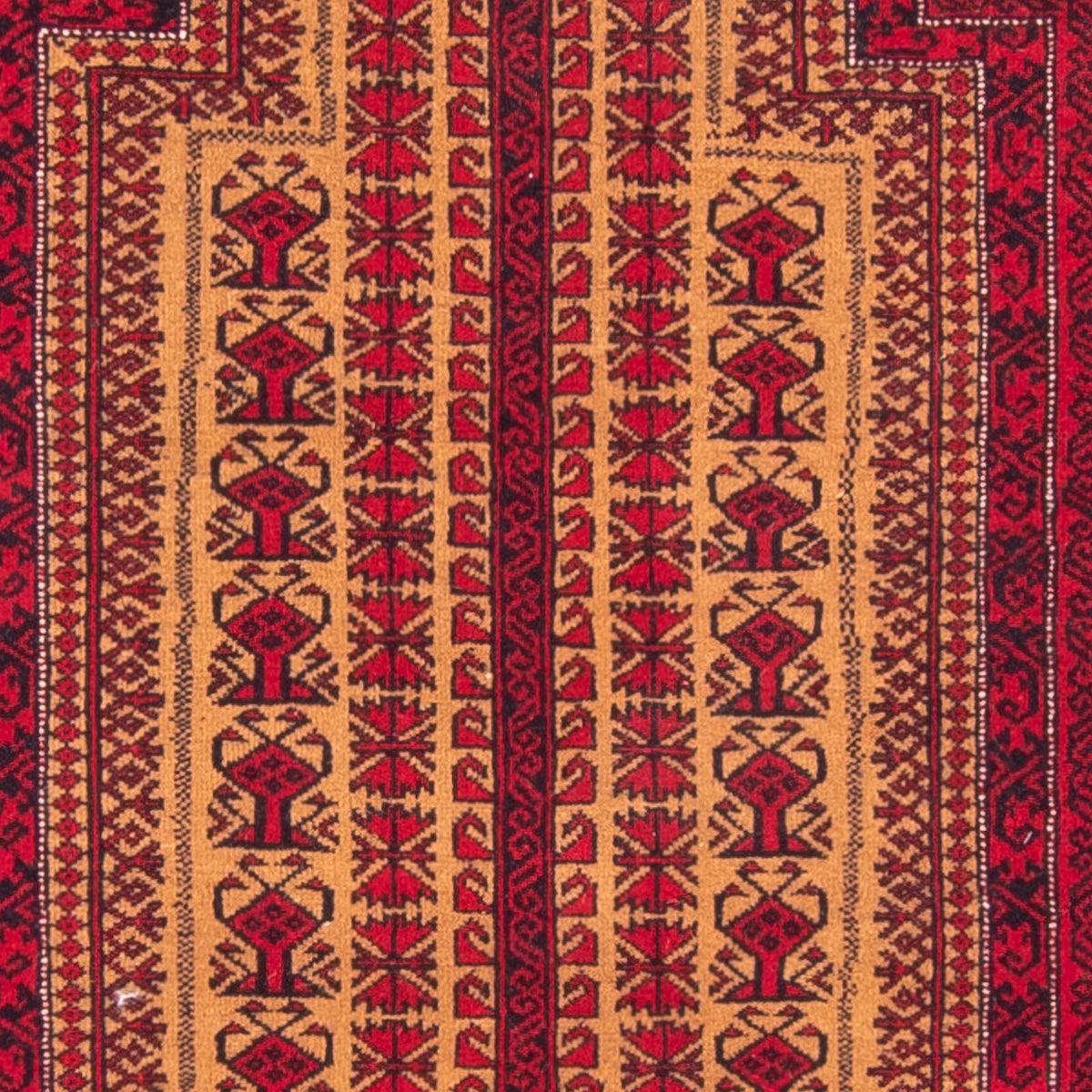 Baluch-tæppe - Bøn tæppe - 148 x 97 cm - orange