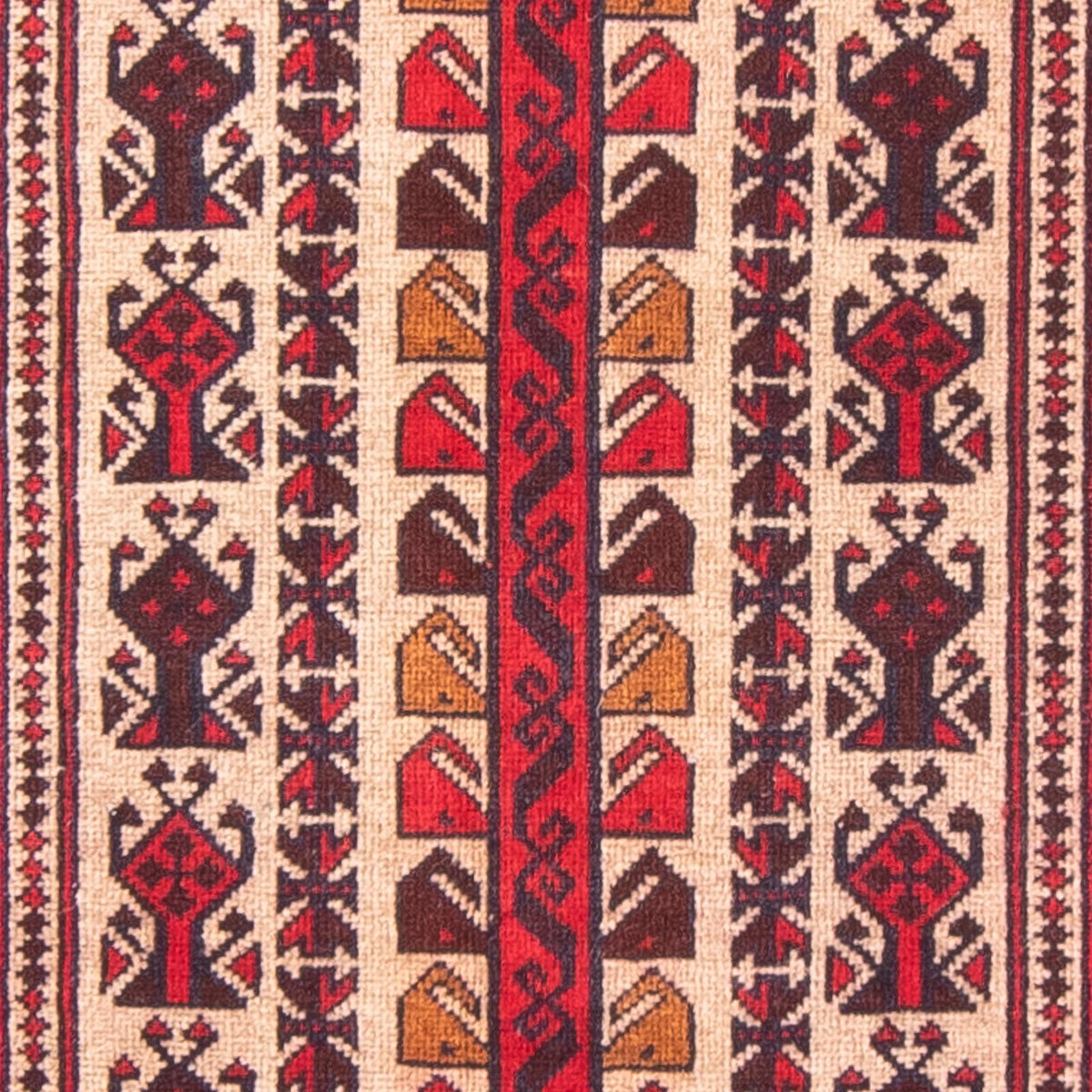 Baluch-tæppe - Bøn tæppe - 140 x 84 cm - beige