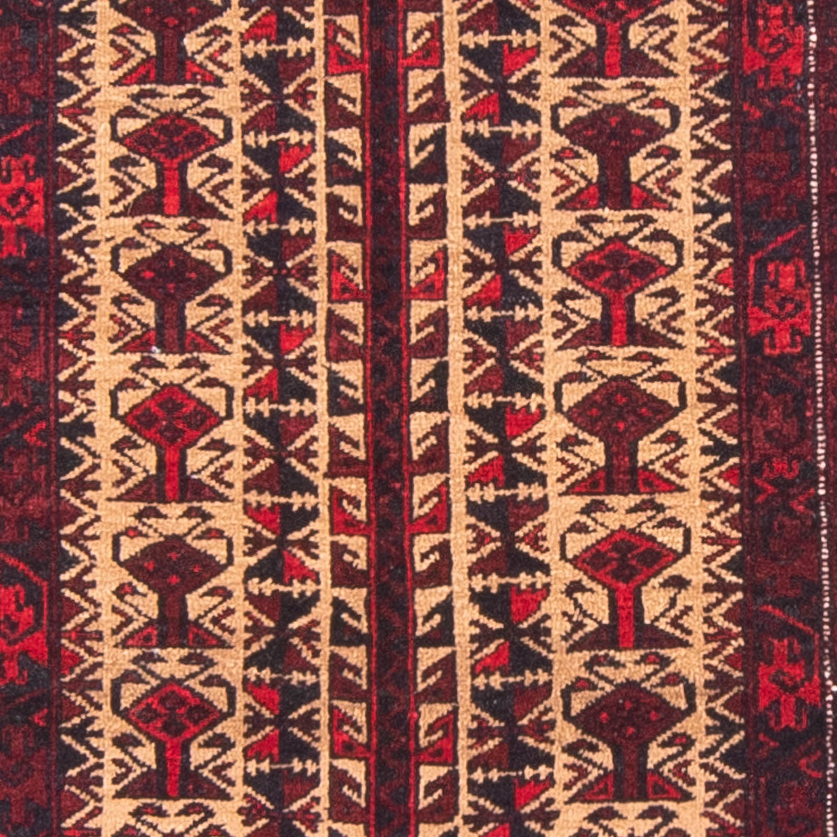 Baluch-tæppe - Bøn tæppe - 130 x 83 cm - beige
