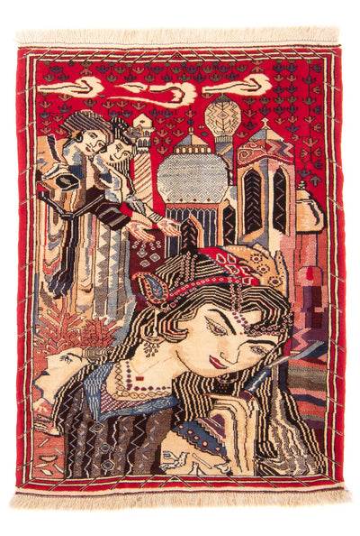 Baluch-tæppe 89x124cm - Orientalsk tæppe