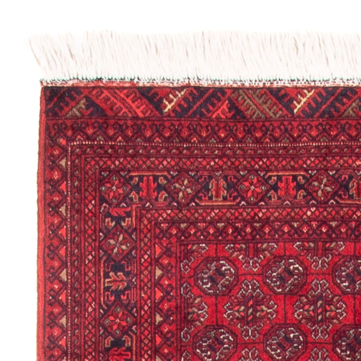 Løber Afghansk tæppe - Bukhara - 290 x 80 cm - rød