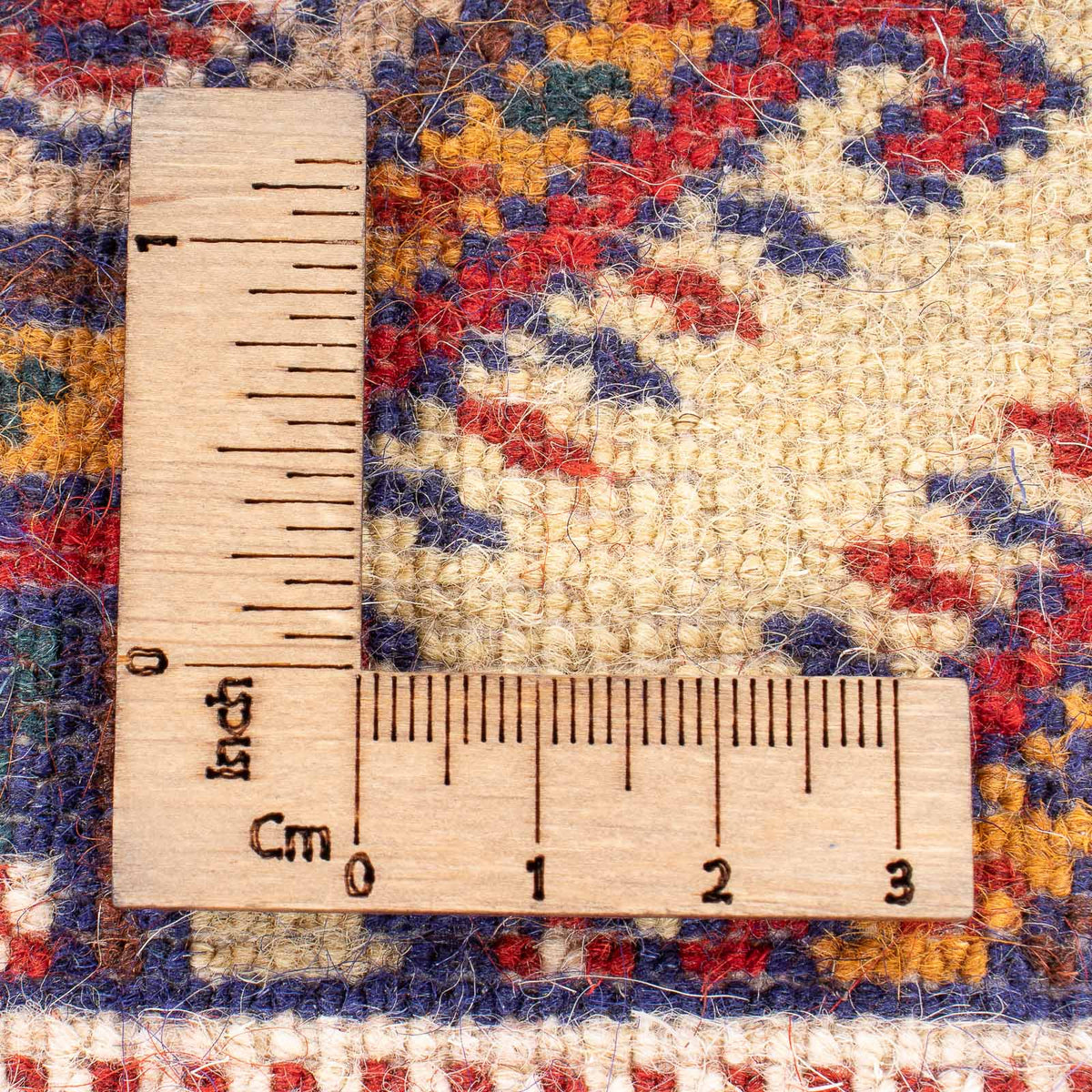 Løber Afghansk tæppe - 390 x 90 cm - beige